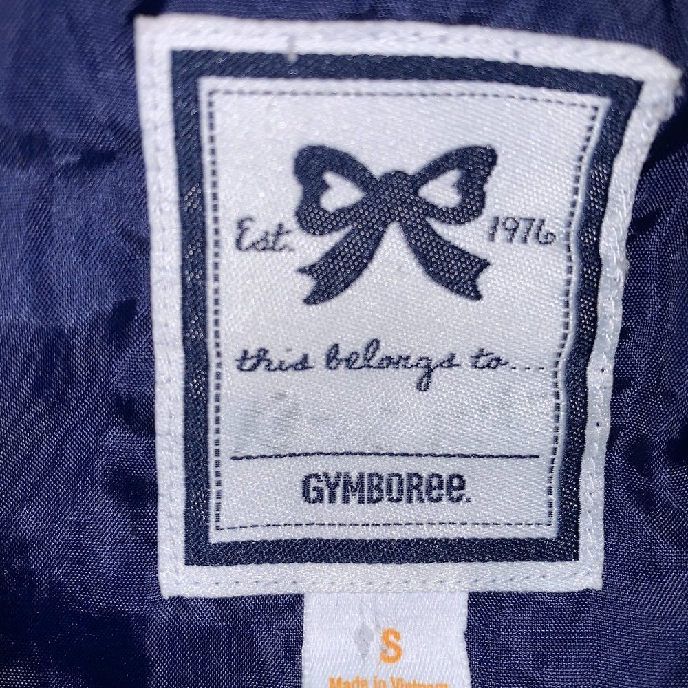 Gymboree Navy Quilted Moto Jacket Girls Small - Picture 4 of 4